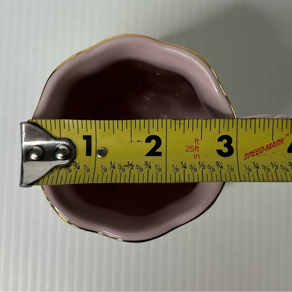 H & C Czech Original Rosa Porzelain Porcelain Mug Teacup Floral Spray Gold Trim - Picture 9 of 9